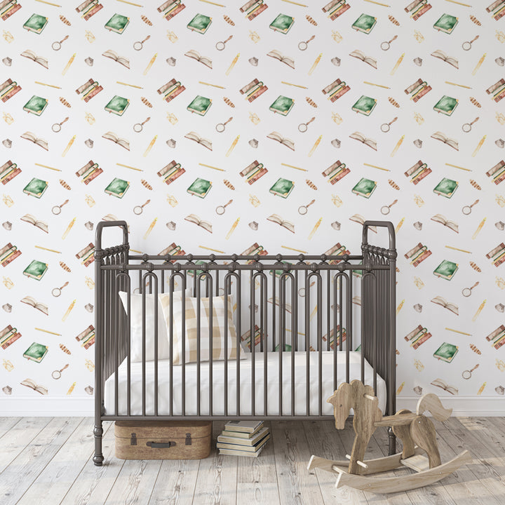 harry potter peel and stick removable wallpaper