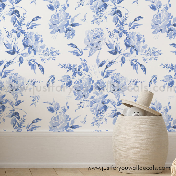 floral wallpaper peel and stick