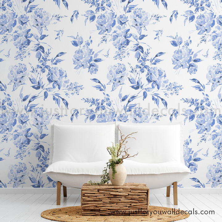 floral wallpaper peel and stick