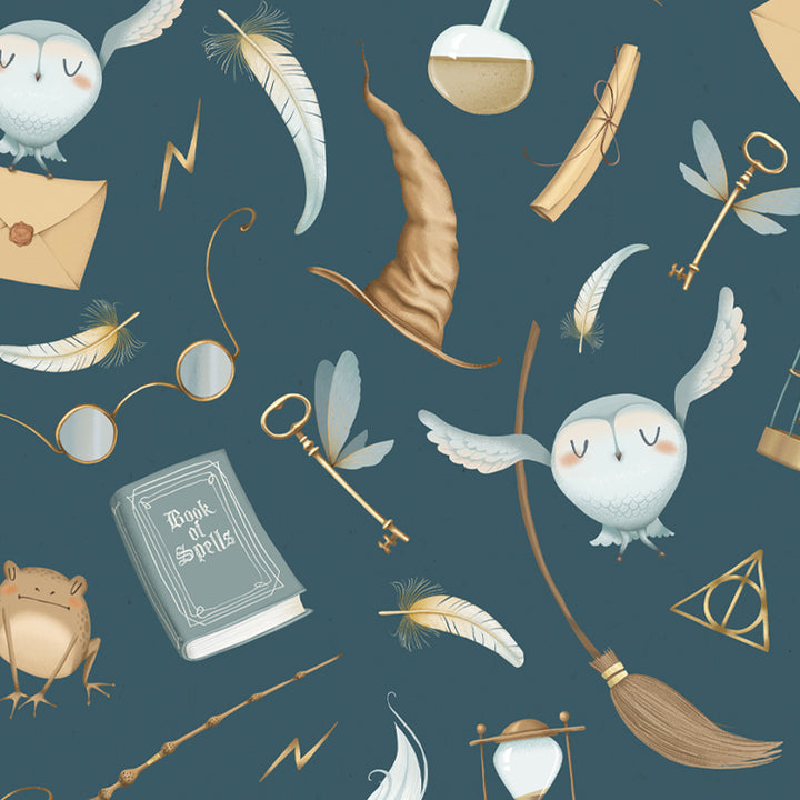 harry potter wallpaper, harry potter peel and stick wallpaper, boy wallpaper, wizard wallpaper, hogwarts wallpaper, harry potter nursery