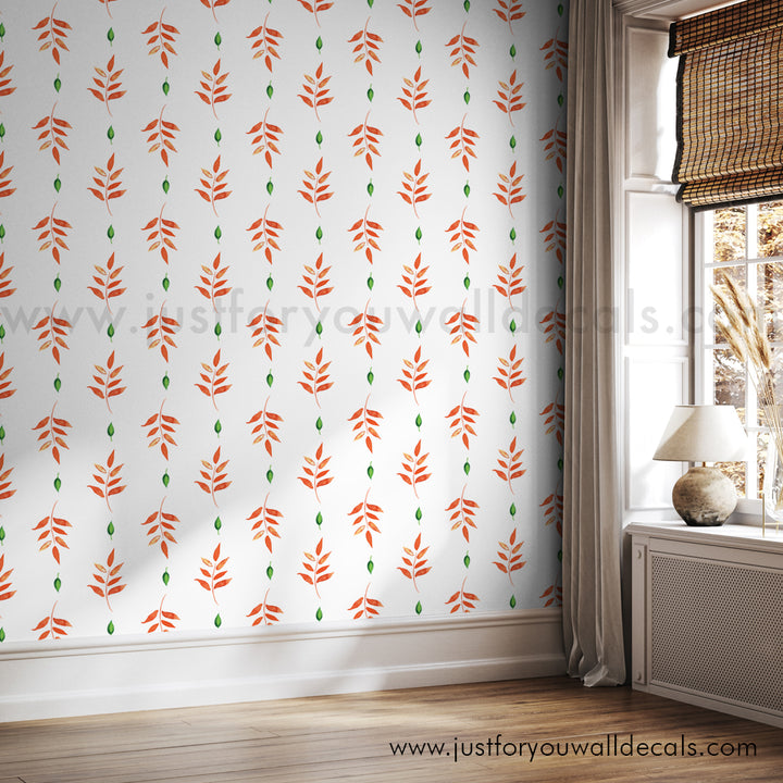 tropical leaf peel and stick wallpaper removable 