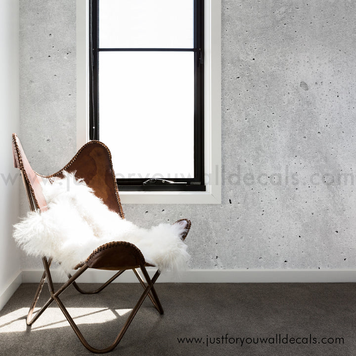 Stone cement wallpaper peel and stick, modern black and white removable peel and stick wallpaper