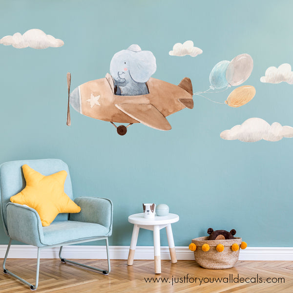 elephant wall decal