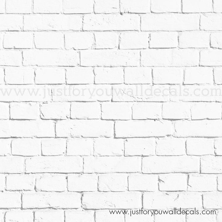 White brick peel and stick wallpaper, boy nursery wallpaper, black and white wallpaper, nursery wallpaper, stone wallpaper peel and stick, removable