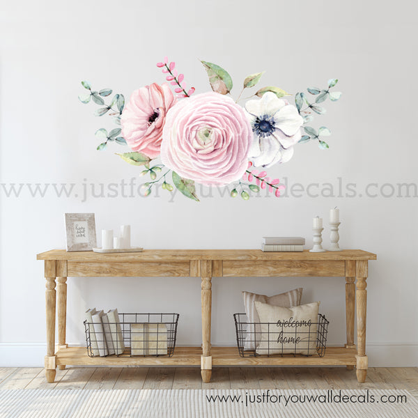 floral wall decals