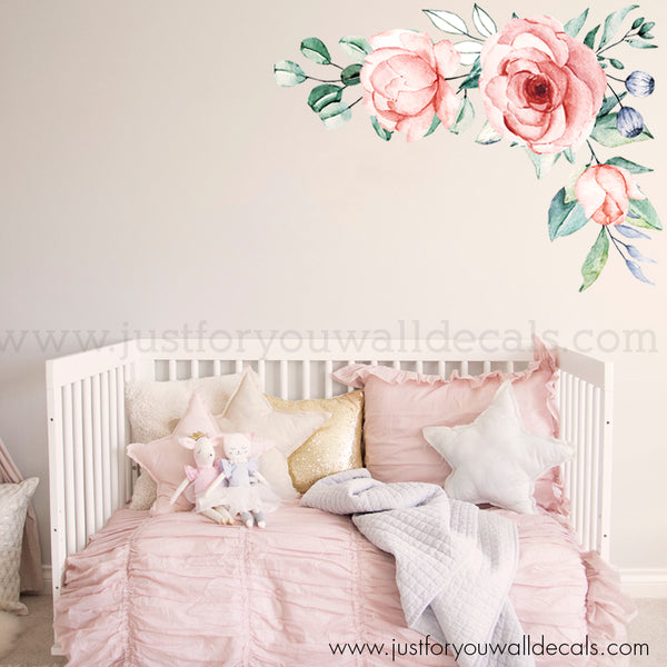 floral wall decals