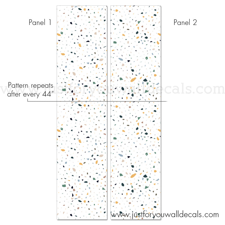 terrazzo removable wallpaper