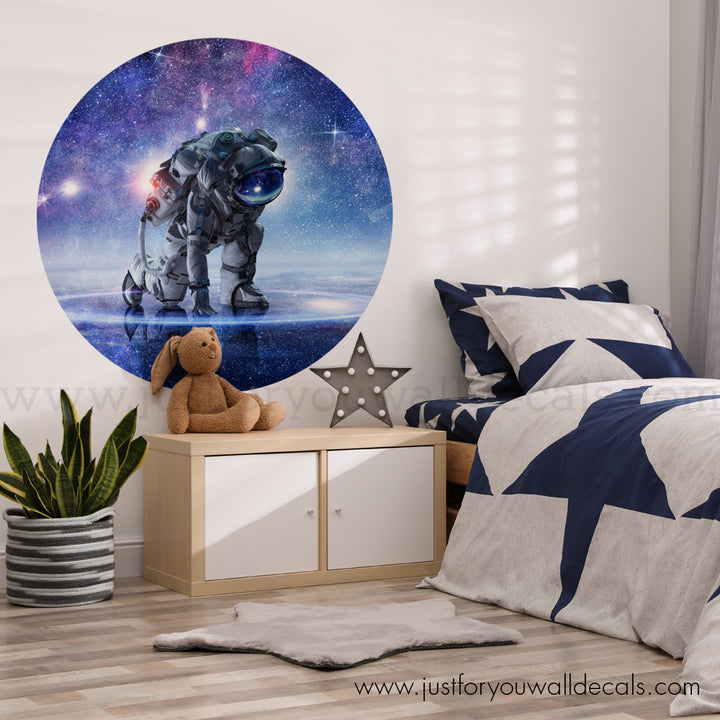 outer space wall decal