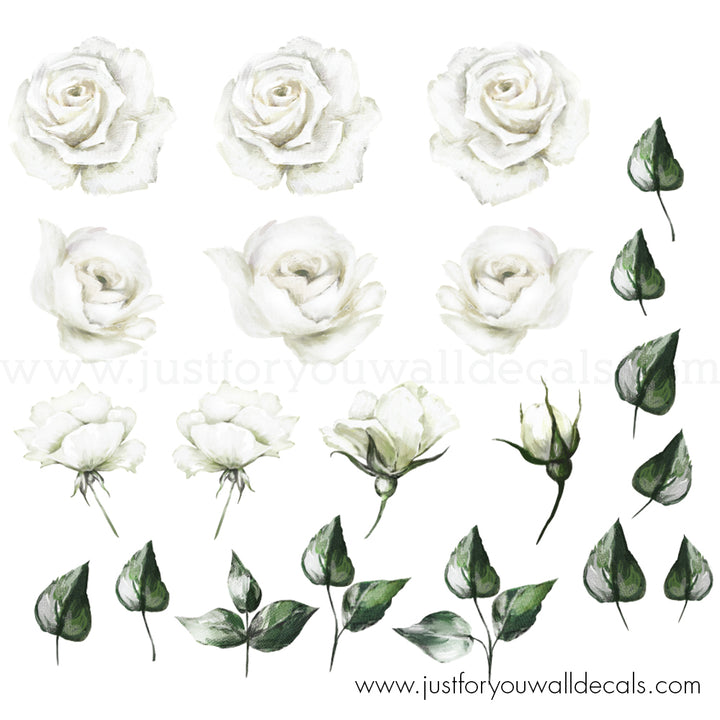 floral wall decals