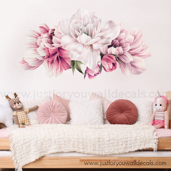 floral wall decal